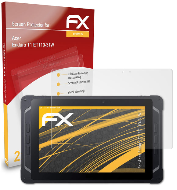 atFoliX FX-Antireflex Displayschutzfolie für Acer Enduro T1 (ET110-31W)