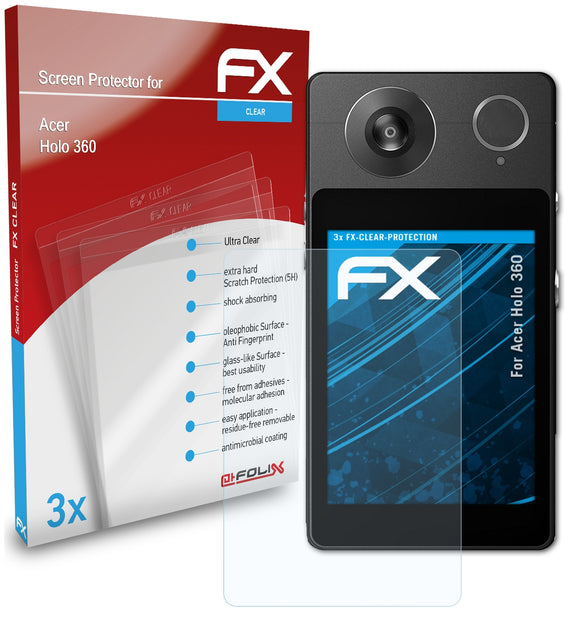 atFoliX FX-Clear Schutzfolie für Acer Holo 360