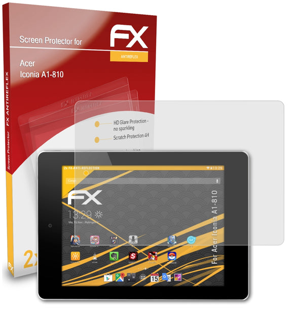 atFoliX FX-Antireflex Displayschutzfolie für Acer Iconia A1-810