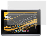 Panzerfolie atFoliX kompatibel mit Acer Iconia A500, A501, entspiegelnde und stoßdämpfende FX (2X)