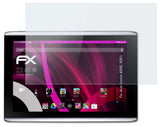 Glasfolie atFoliX kompatibel mit Acer Iconia A500, A501, 9H Hybrid-Glass FX