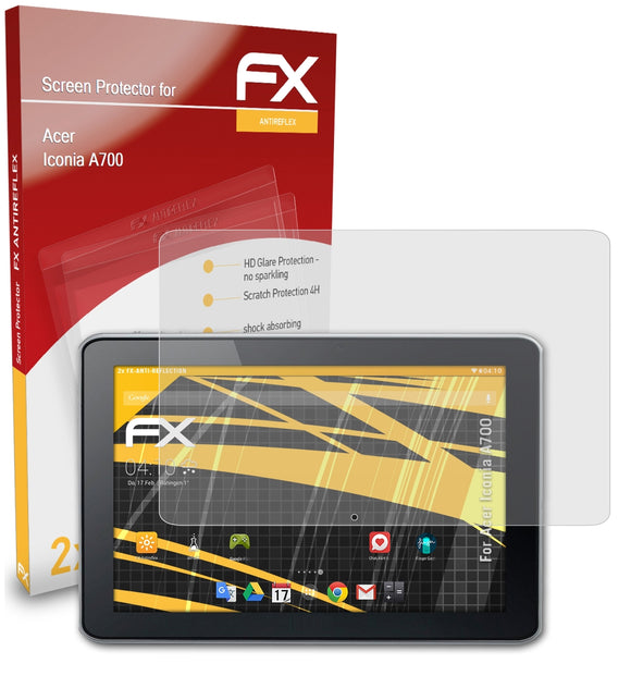 atFoliX FX-Antireflex Displayschutzfolie für Acer Iconia A700