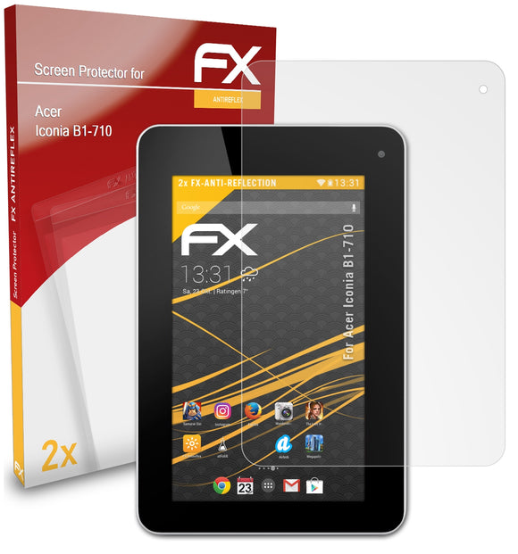 atFoliX FX-Antireflex Displayschutzfolie für Acer Iconia B1-710