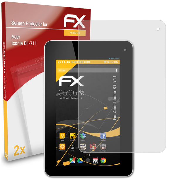 atFoliX FX-Antireflex Displayschutzfolie für Acer Iconia B1-711