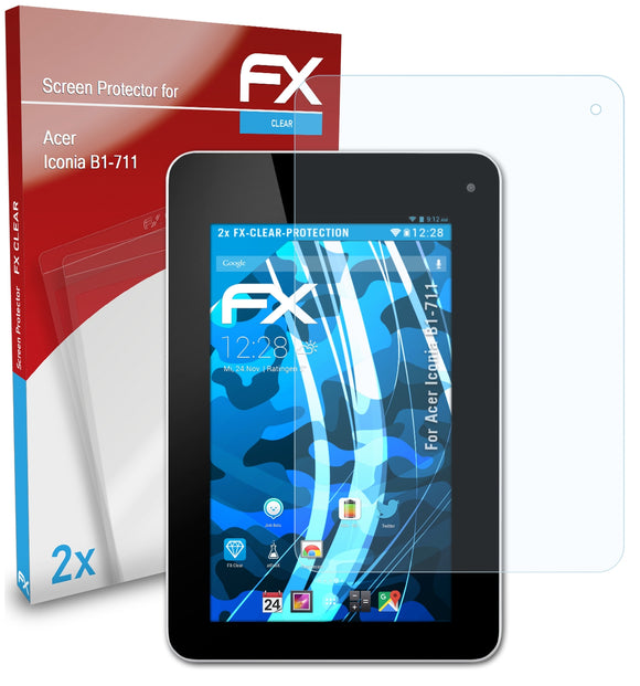 atFoliX FX-Clear Schutzfolie für Acer Iconia B1-711