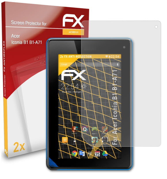 atFoliX FX-Antireflex Displayschutzfolie für Acer Iconia B1 (B1-A71)
