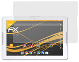 Panzerfolie atFoliX kompatibel mit Acer Iconia One 10 B3-A30, entspiegelnde und stoßdämpfende FX (2X)