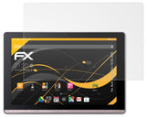 Panzerfolie atFoliX kompatibel mit Acer Iconia One 10 B3-A50, entspiegelnde und stoßdämpfende FX (2X)