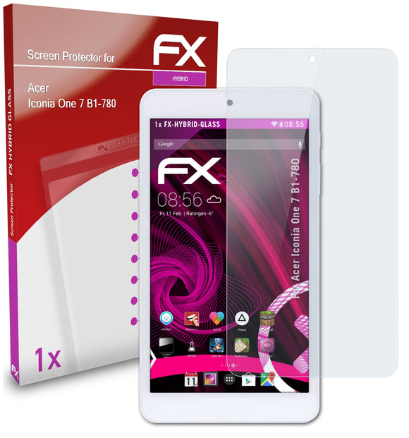 atFoliX FX-Hybrid-Glass Panzerglasfolie für Acer Iconia One 7 (B1-780)