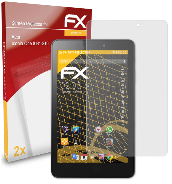 atFoliX FX-Antireflex Displayschutzfolie für Acer Iconia One 8 (B1-810)