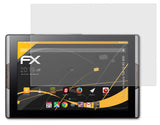 Panzerfolie atFoliX kompatibel mit Acer Iconia Tab 10 A3-A50, entspiegelnde und stoßdämpfende FX (2X)