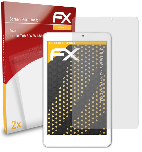 atFoliX FX-Antireflex Displayschutzfolie für Acer Iconia Tab 8 W (W1-810)