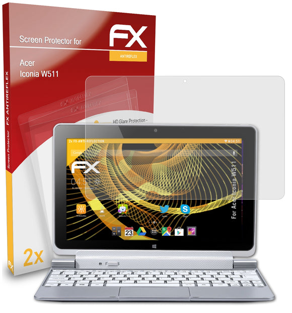 atFoliX FX-Antireflex Displayschutzfolie für Acer Iconia W511