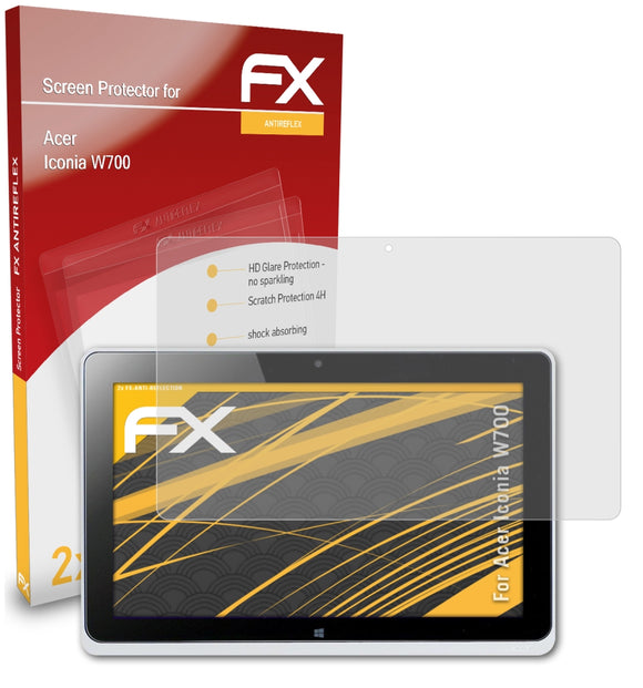 atFoliX FX-Antireflex Displayschutzfolie für Acer Iconia W700