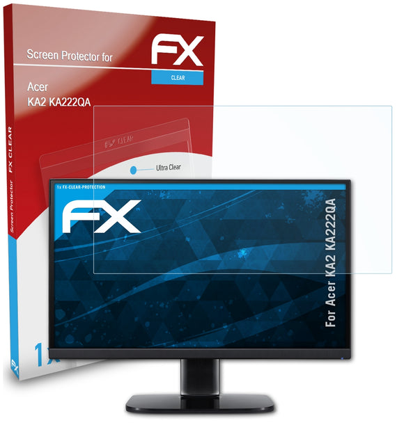 atFoliX FX-Clear Schutzfolie für Acer KA2 KA222QA