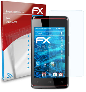 atFoliX FX-Clear Schutzfolie für Acer Liquid Z200