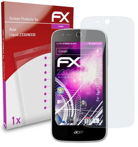 atFoliX FX-Hybrid-Glass Panzerglasfolie für Acer Liquid Z330/M330