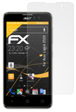 Panzerfolie atFoliX kompatibel mit Acer Liquid Z520, entspiegelnde und stoßdämpfende FX (3X)