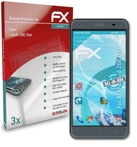 atFoliX FX-ActiFleX Displayschutzfolie für Acer Liquid Z6E (Duo)