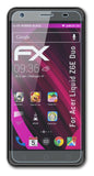 Glasfolie atFoliX kompatibel mit Acer Liquid Z6E Duo, 9H Hybrid-Glass FX