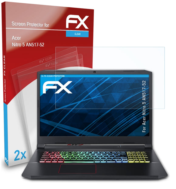 atFoliX FX-Clear Schutzfolie für Acer Nitro 5 AN517-52