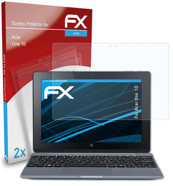atFoliX FX-Clear Schutzfolie für Acer One 10