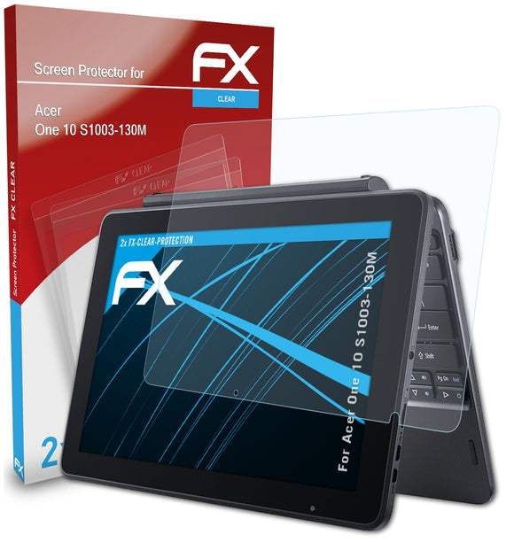 atFoliX FX-Clear Schutzfolie für Acer One 10 (S1003-130M)