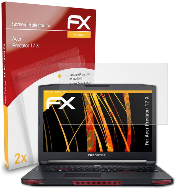 atFoliX FX-Antireflex Displayschutzfolie für Acer Predator 17 X