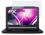 Glasfolie atFoliX kompatibel mit Acer Predator Helios 300 15 inch, 9H Hybrid-Glass FX