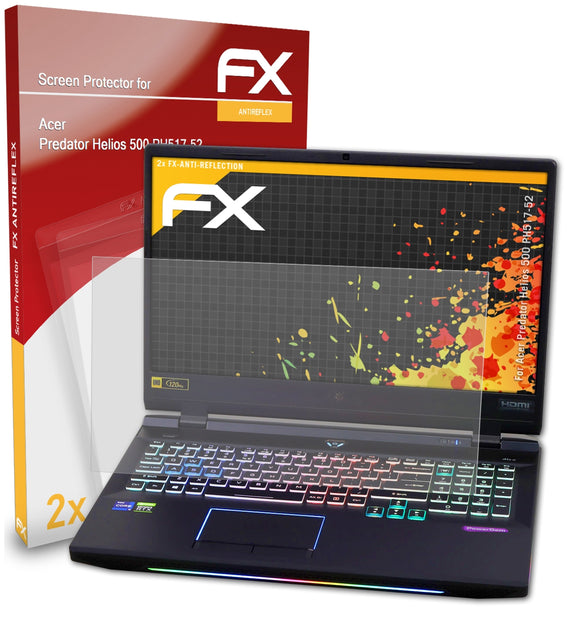 atFoliX FX-Antireflex Displayschutzfolie für Acer Predator Helios 500 (PH517-52)
