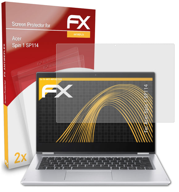 atFoliX FX-Antireflex Displayschutzfolie für Acer Spin 1 SP114