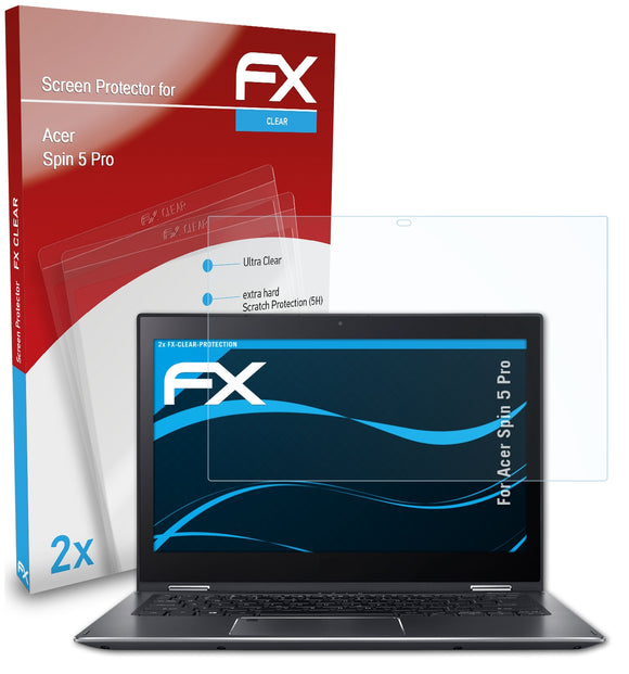 atFoliX FX-Clear Schutzfolie für Acer Spin 5 Pro