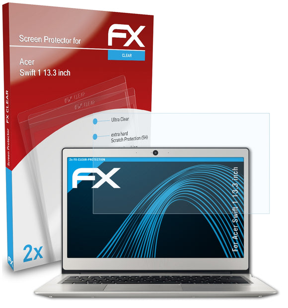 atFoliX FX-Clear Schutzfolie für Acer Swift 1 (13.3 inch)