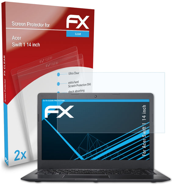 atFoliX FX-Clear Schutzfolie für Acer Swift 1 (14 inch)