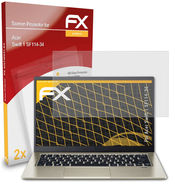 atFoliX FX-Antireflex Displayschutzfolie für Acer Swift 1 (SF114-34)