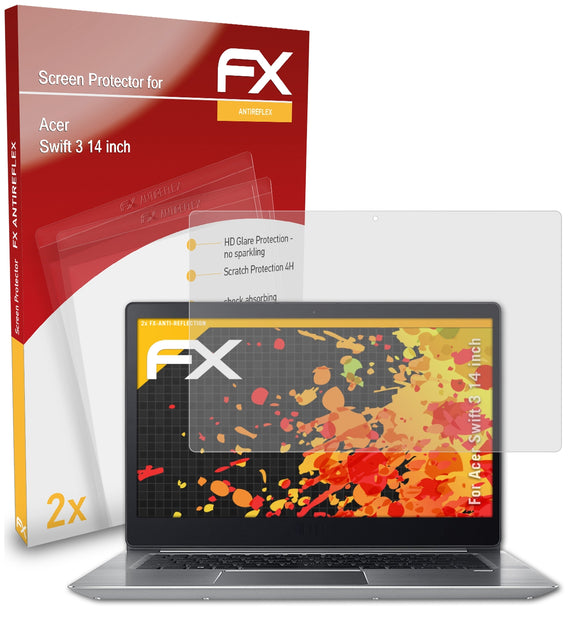 atFoliX FX-Antireflex Displayschutzfolie für Acer Swift 3 (14 inch)