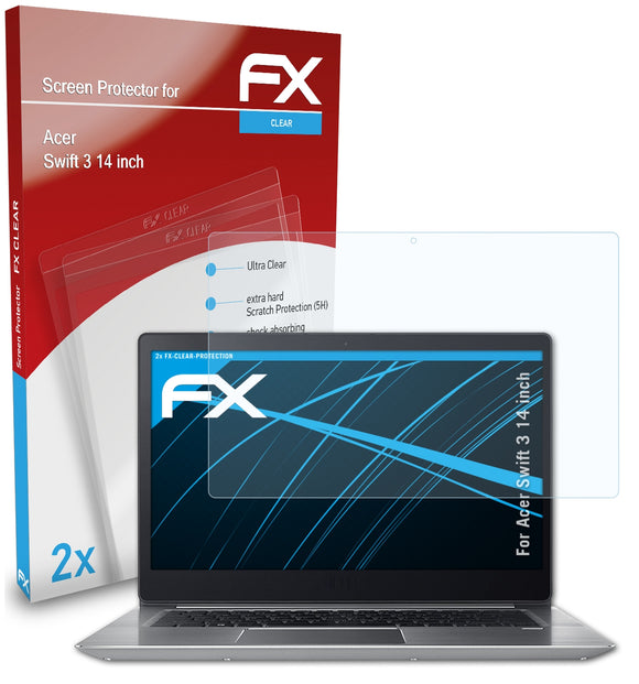 atFoliX FX-Clear Schutzfolie für Acer Swift 3 (14 inch)