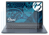 Schutzfolie Bruni kompatibel mit Acer Swift 3X SF314-510G, glasklare (2X)