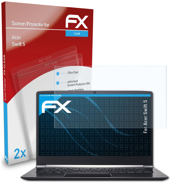 atFoliX FX-Clear Schutzfolie für Acer Swift 5