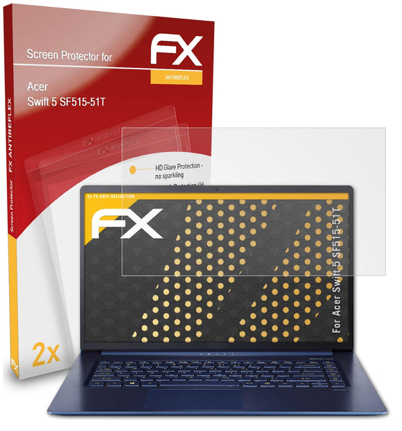 atFoliX FX-Antireflex Displayschutzfolie für Acer Swift 5 (SF515-51T)
