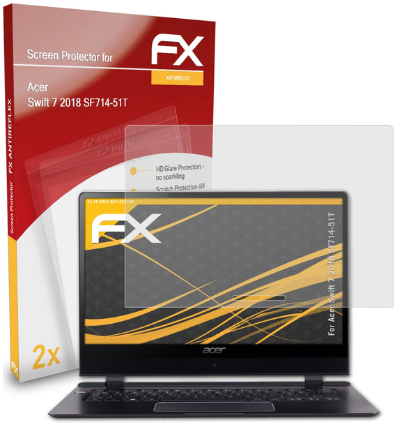 atFoliX FX-Antireflex Displayschutzfolie für Acer Swift 7 2018 (SF714-51T)