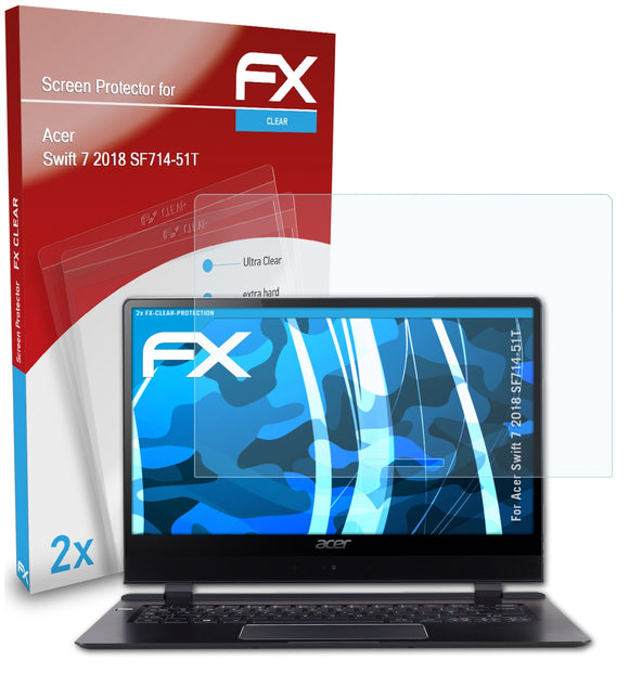 atFoliX FX-Clear Schutzfolie für Acer Swift 7 2018 (SF714-51T)