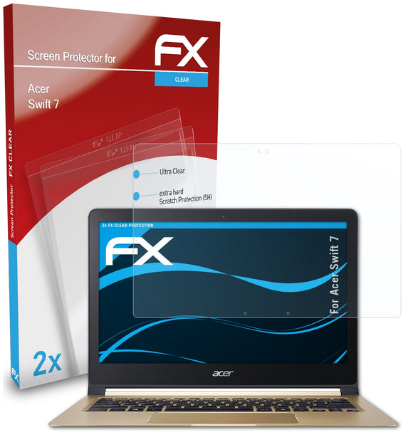 atFoliX FX-Clear Schutzfolie für Acer Swift 7