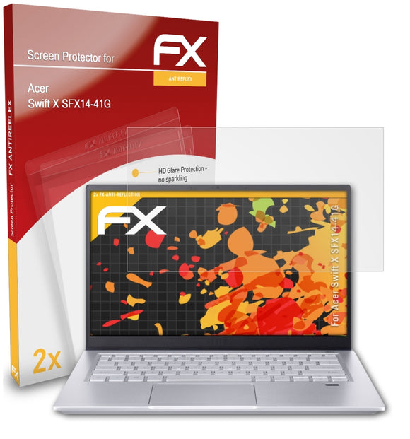 atFoliX FX-Antireflex Displayschutzfolie für Acer Swift X (SFX14-41G)