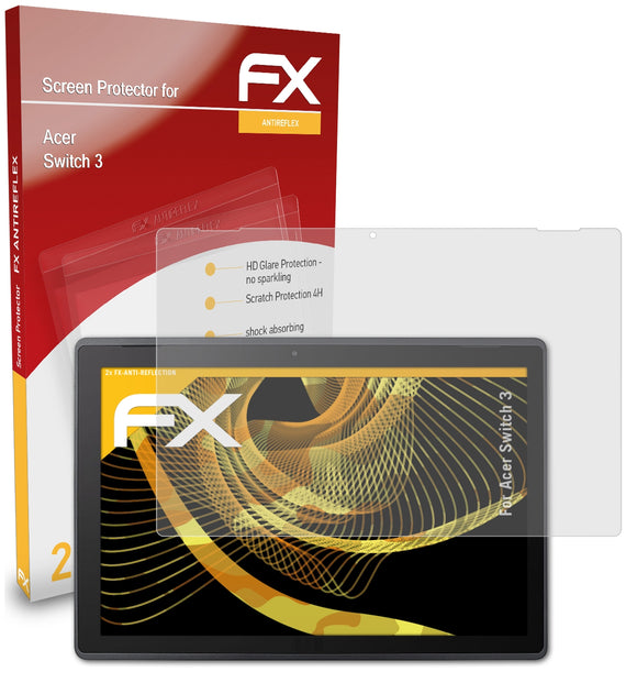 atFoliX FX-Antireflex Displayschutzfolie für Acer Switch 3