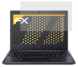 Panzerfolie atFoliX kompatibel mit Acer TravelMate B1, entspiegelnde und stoßdämpfende FX (2X)