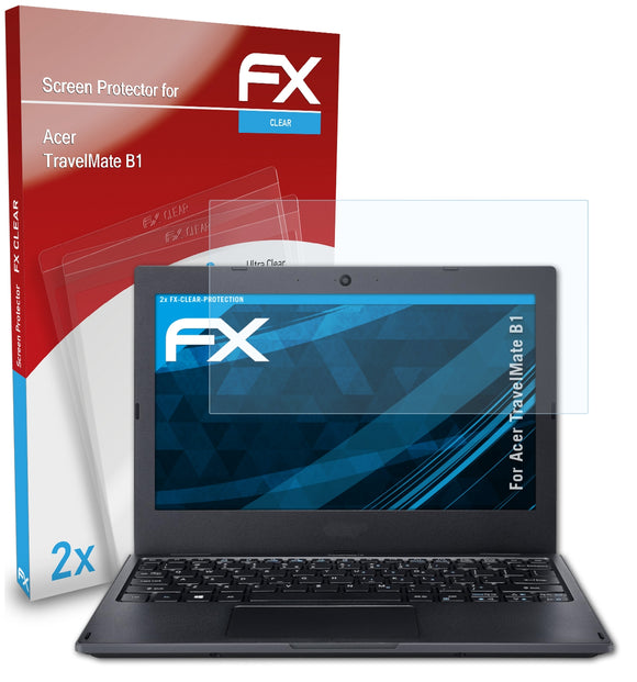 atFoliX FX-Clear Schutzfolie für Acer TravelMate B1