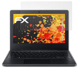 Panzerfolie atFoliX kompatibel mit Acer TravelMate B3, entspiegelnde und stoßdämpfende FX (2X)