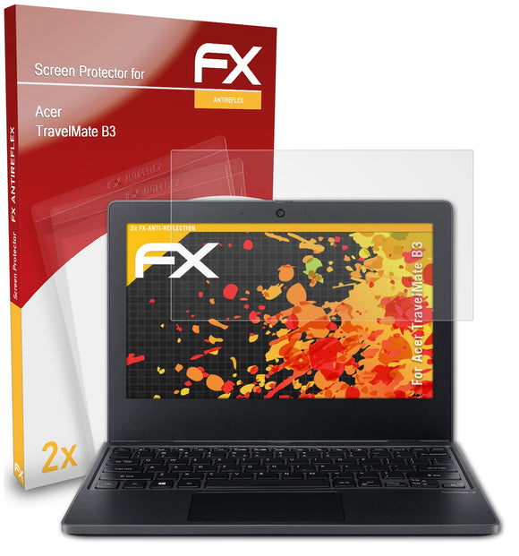 atFoliX FX-Antireflex Displayschutzfolie für Acer TravelMate B3