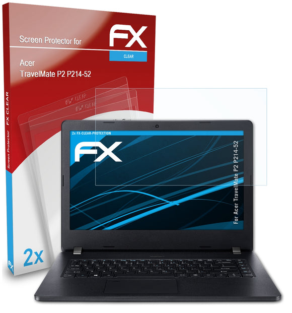 atFoliX FX-Clear Schutzfolie für Acer TravelMate P2 (P214-52)